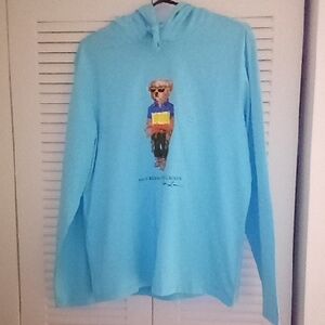 Polo by Ralph Lauren Aqua Hoodie